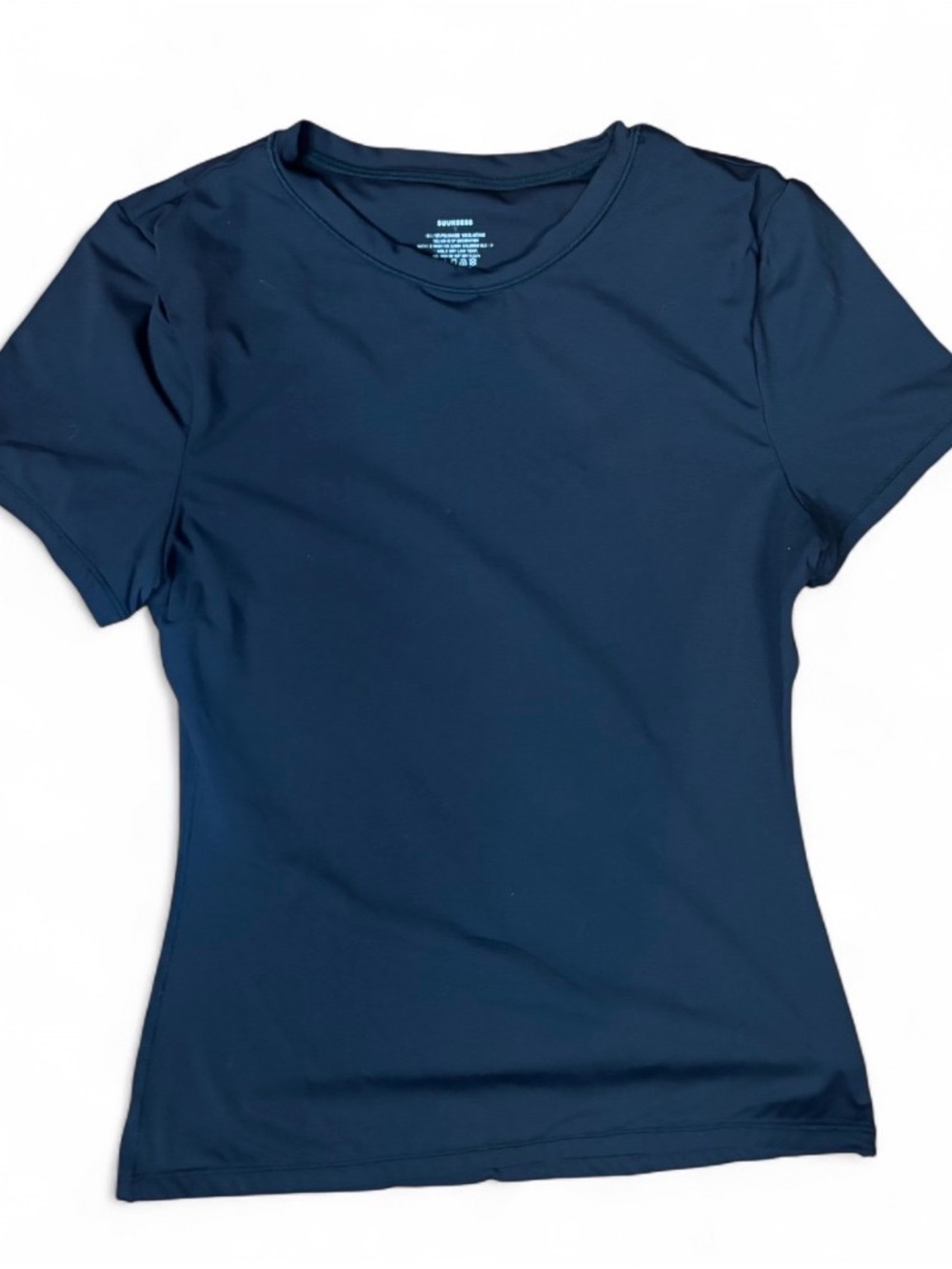Suuksess Black Small Short Sleeve Tee - Women’s Workout Stretchy Top